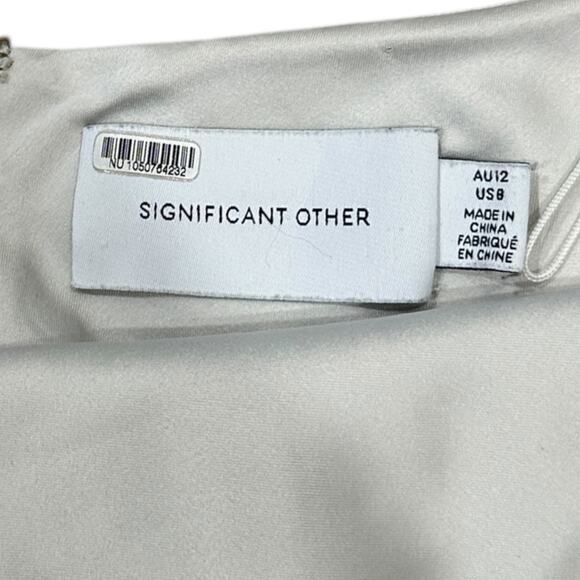 Floral Maxi Dress in Blue and Orange - Picture 5 of 8